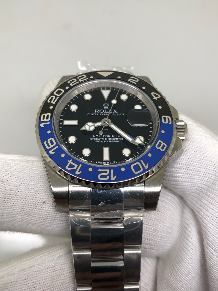 QC - Rolex GMT Master II BLNR - Ρολόγια Replica