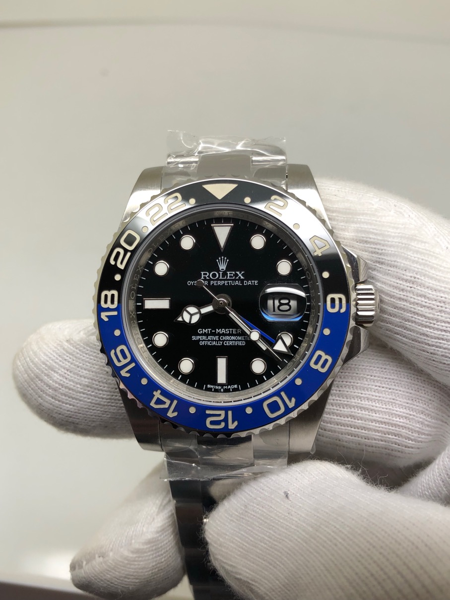 QC - Rolex GMT Master II BLNR - Ρολόγια Replica